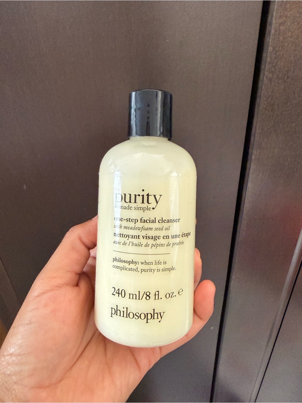 Philosophy Purity One-Step Facial Cleanser - Cream & Black